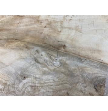 Клён Американский Волнистый заготовка корпуса Смешанный А Волна А 40х390-345-274х585 мм (Массив)-9