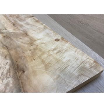 Клён Американский Волнистый заготовка корпуса Смешанный А Волна А 40х390-345-274х585 мм (Массив)-10