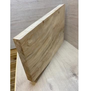 Клён Американский Волнистый заготовка корпуса Смешанный А Волна А 40х390-345-274х585 мм (Массив)-11