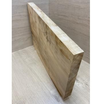 Клён Американский Волнистый заготовка корпуса Смешанный А Волна А 40х390-345-274х585 мм (Массив)-1