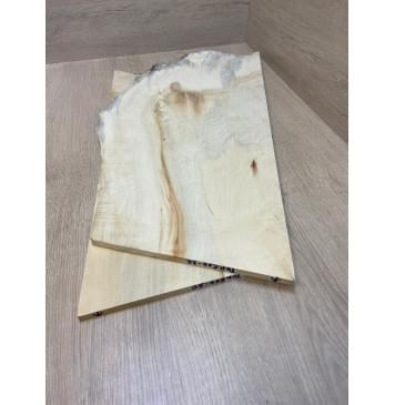 Клён Американский заготовка на топ Смешанный АА 10х260-315-200х620 мм - 2 шт. (книжкой)-1