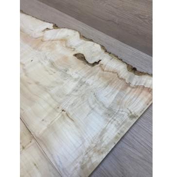 Клён Американский Каповый заготовка на топ Смешанный АА Кап АА 10х220-170х540-550 мм - 2 шт. (книжкой)-9