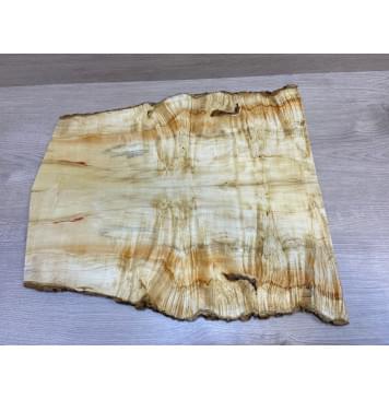 Клён Американский Каповый заготовка на топ Смешанный АА Кап АА 10х220-170х540-550 мм - 2 шт. (книжкой)-10