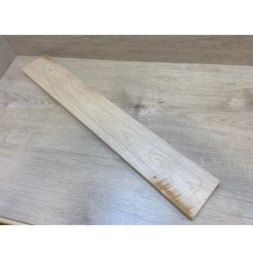 Клён Белый заготовка грифа для электрогитары Тангент ААА 26.3х106х730 мм-0
