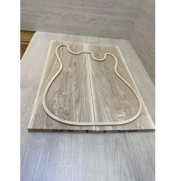 Ясень Белый заготовка на топ Тангент ААА 14х187х515 мм - 2 шт. (книжкой)-5