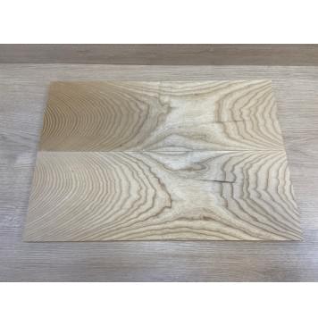 Ясень Белый заготовка на топ Тангент ААА 16.3х173х497 мм - 2 шт. (книжкой)-4