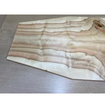 Клён Американский Волнистый заготовка на топ Смешанный А Волна А 17х188-116х530 мм - 2 шт. (книжкой)-4