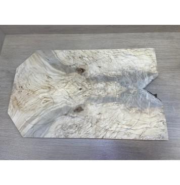 Клён Американский Волнистый заготовка на топ Смешанный А Волна АА 18х182х580 мм - 2 шт. (книжкой)-5