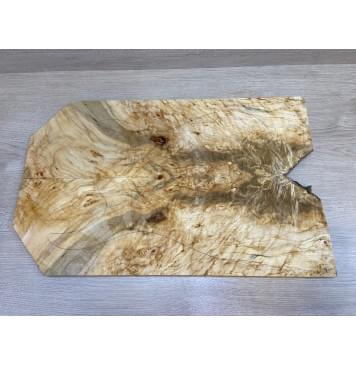 Клён Американский Волнистый заготовка на топ Смешанный А Волна АА 18х182х580 мм - 2 шт. (книжкой)-10