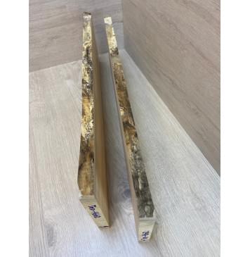 Клён Американский Волнистый заготовка на топ Смешанный АА Волна ААА 18х175-162х560 мм - 2 шт. (книжкой) АКЦИЯ-12