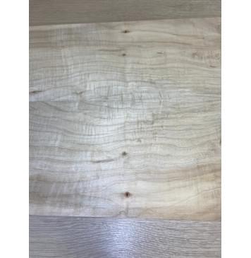 Клён Американский Волнистый заготовка на топ Смешанный А Волна А 15х175-157х550 мм - 2 шт. (книжкой)-6