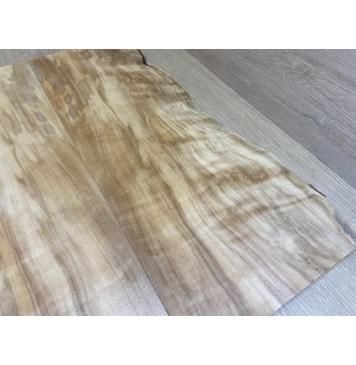 Берёза Пламенная заготовка на топ Радиал АА Волна А 11х195-170х510 мм - 2шт (книжкой)-5