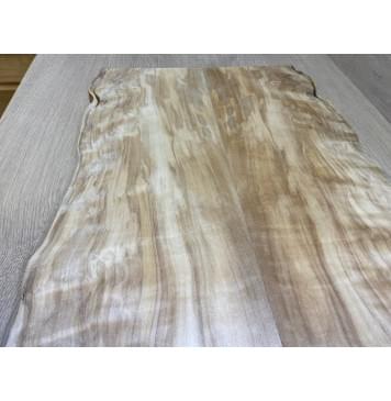 Берёза Пламенная заготовка на топ Радиал АА Волна А 11х195-170х510 мм - 2шт (книжкой)-6