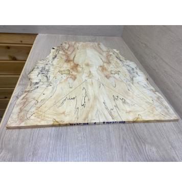 Клён Американский Каповый заготовка на топ Смешанный А Кап АА 10х265-111х597 мм - 2 шт. (книжкой)-1