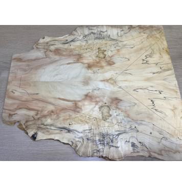 Клён Американский Каповый заготовка на топ Смешанный А Кап АА 10х265-111х597 мм - 2 шт. (книжкой)-5