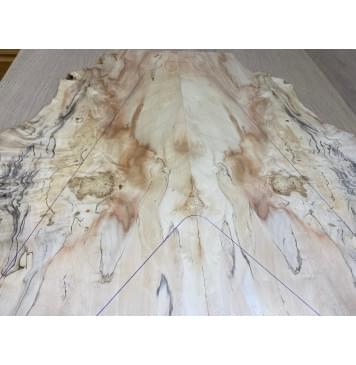 Клён Американский Каповый заготовка на топ Смешанный А Кап АА 10х265-111х597 мм - 2 шт. (книжкой)-6