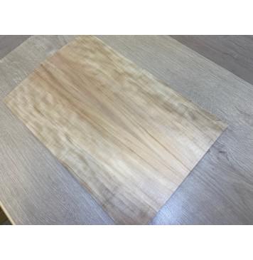 Клён Американский заготовка на топ для Тревел гитары Радиал АА 11х149х465-455 мм - 2 шт. (книжкой)-4