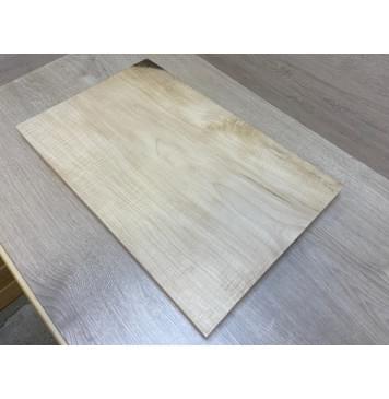 Клён Белый Явор, Волнистый заготовка на топ Тангент АА Волна А 27х340-320х500 мм - (цельный топ)-8