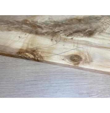 Клён Американский Волнистый заготовка на топ Смешанный АА Волна АА 10х375-200х645 мм (цельный топ)-7