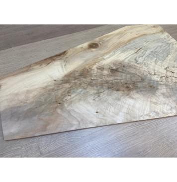 Клён Американский Волнистый заготовка на топ Смешанный АА Волна АА 10х375-200х645 мм (цельный топ)-10