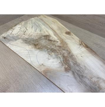 Клён Американский Волнистый заготовка на топ Смешанный АА Волна АА 10х375-200х645 мм (цельный топ)-13