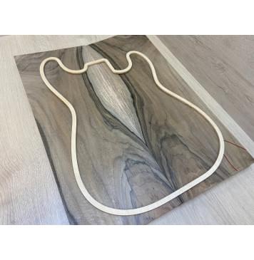 Орех Грецкий заготовка на топ Тангент ААА 22х198х510-530 мм - 2 шт. (книжкой)-9