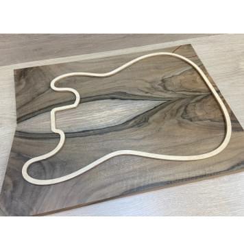 Орех Грецкий заготовка на топ Тангент ААА 22х198х510-530 мм - 2 шт. (книжкой)-10