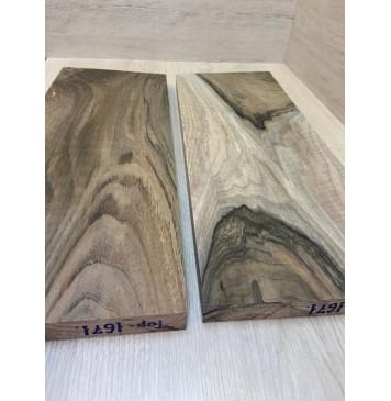 Орех Грецкий заготовка на топ Тангент ААА 22х198х510-530 мм - 2 шт. (книжкой)-6