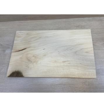 Клён Белый Явор, Волнистый заготовка на топ Тангент АА Волна АА 20х315-311х505 мм - (цельный топ)-6