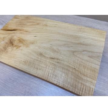 Клён Белый Явор, Волнистый заготовка на топ Тангент АА Волна АА 20х315-311х505 мм - (цельный топ)-14