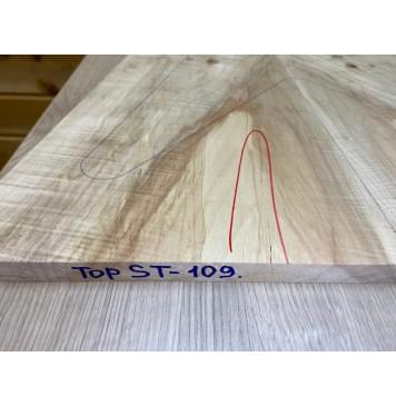 Клён Американский Волнистый заготовка на топ Смешанный А Волна АА 18х280-163х635-615 мм - 2 шт. (книжкой)-5