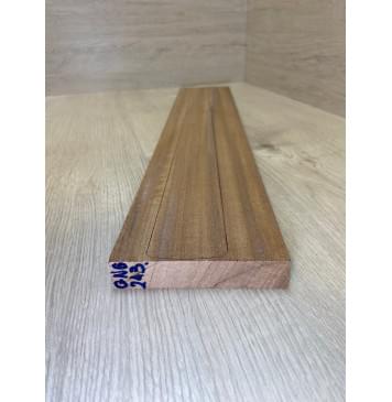 Сапели заготовка грифа для Безголовой гитары Радиал ААА 23х122х655 мм-7