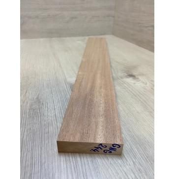 Махагон Кая заготовка грифа для Безголовой гитары Смешанный АА 22х86х625 мм-1