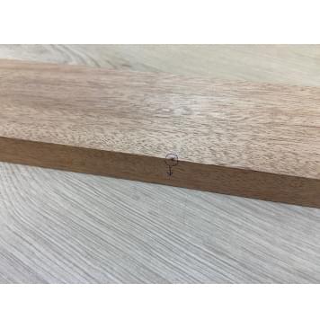 Махагон Кая заготовка грифа для Безголовой гитары Смешанный АА 22х86х625 мм-3