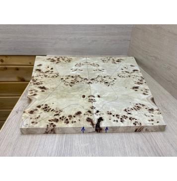 Тополь Кап заготовка на топ Смешанный ААА 21х300-190х580 мм - 2 шт. (книжкой)-6