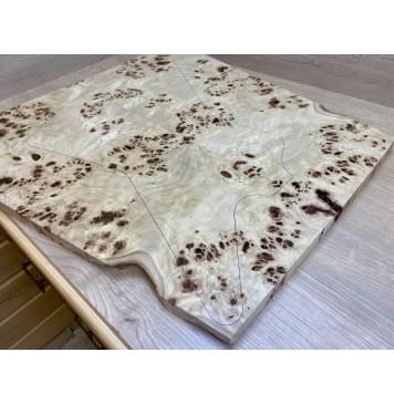 Тополь Кап заготовка на топ Смешанный ААА 21х300-190х580 мм - 2 шт. (книжкой)-7