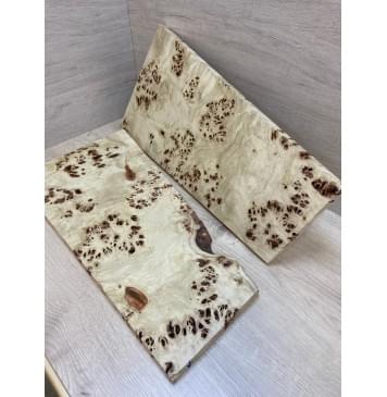 Тополь Кап заготовка на топ Смешанный ААА 21х300-190х580 мм - 2 шт. (книжкой)-10