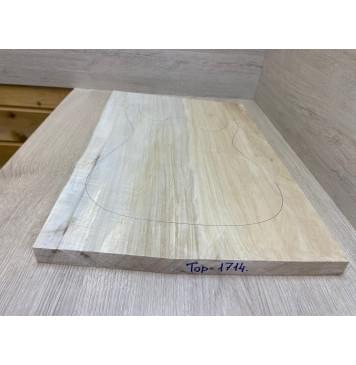 Клён Американский заготовка на топ Смешанный А 23х376-370х570-535 мм (цельный)-10