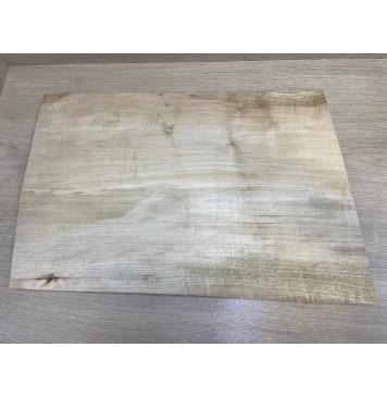 Клён Американский заготовка на топ Смешанный А 23х376-370х570-535 мм (цельный)-5