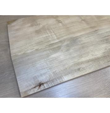 Клён Американский заготовка на топ Смешанный А 23х376-370х570-535 мм (цельный)-3