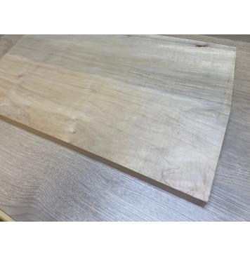 Клён Американский заготовка на топ Тангент А 26х357х570-540 мм - (Цельный)-12