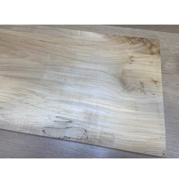 Клён Американский заготовка на топ Тангент АА 23х392х610 мм - (цельный)-3