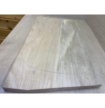 Клён Американский заготовка на топ Смешанный ААА 22х333х610-570 мм - (цельный)-9