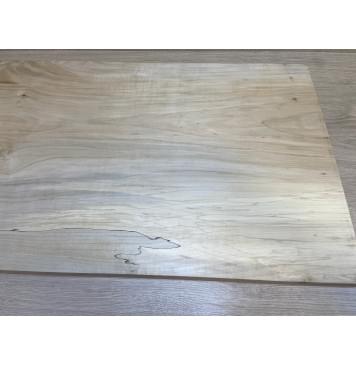 Клён Американский заготовка на топ Тангент А 18.5х392х620-610 мм - (цельный)-3