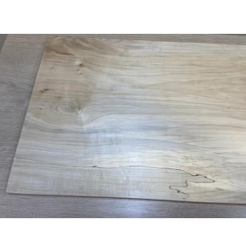 Клён Американский заготовка на топ Тангент А 18.5х392х620-610 мм - (цельный)-4