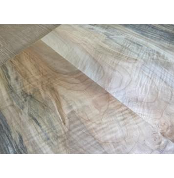 Клён Американский Волнистый заготовка на топ для Тревел гитары Смешанный А Волна АА 17х195-135х415 мм - 2 шт. (книжкой)-13