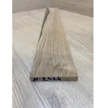 Орех Грецкий Заболонь заготовка накладки для электрогитары Смешанный АА 10.5х75х545 мм (АКЦИЯ)-6