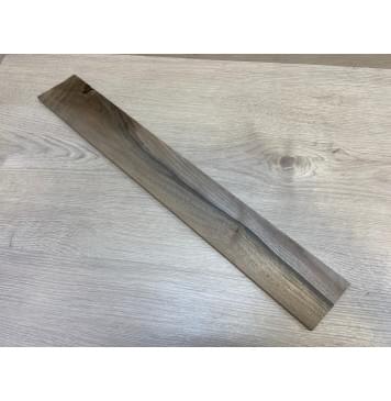 Орех Грецкий Заболонь заготовка накладки для электрогитары Смешанный А 9х75х490 мм (АКЦИЯ)-0