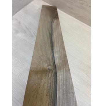 Орех Грецкий Заболонь заготовка накладки для электрогитары Смешанный А 9х75х490 мм (АКЦИЯ)-1