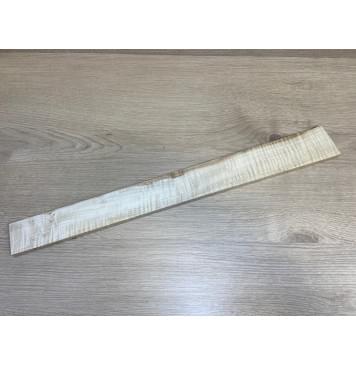 Клён Белый Явор, Волнистый заготовка накладки для электрогитары Смешанный А Волна ААА 11х59-45х515 мм (АКЦИЯ)-9